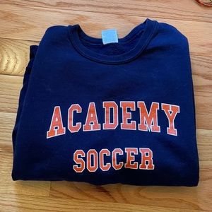 Academy Soccer Navy Sweatshirt